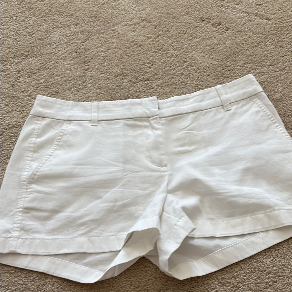 Women's White Shorts